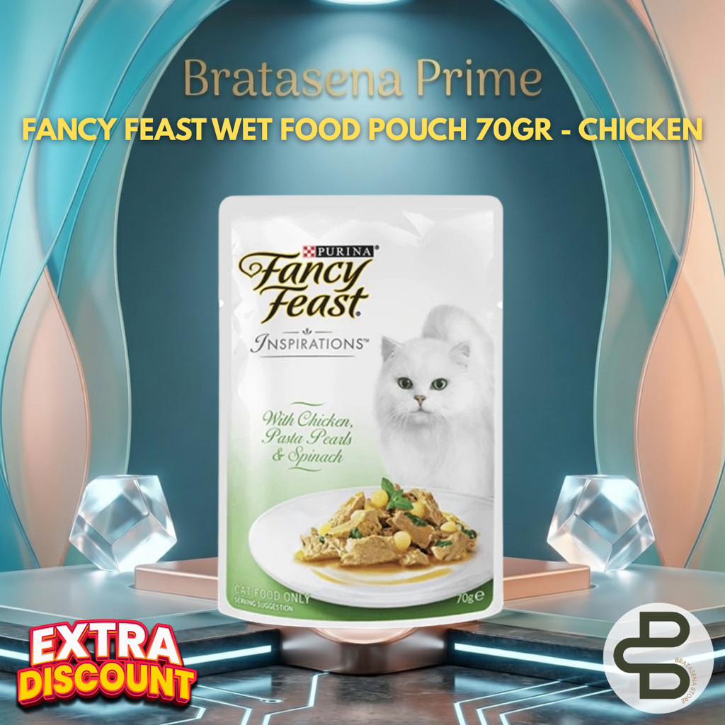 FANCY FEAST WET FOOD POUCH 70GR - CHICKEN