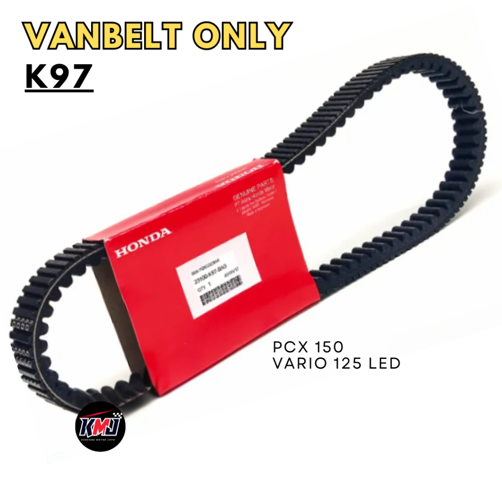 23100-K97-T01 Vanbelt Only V-Belt PCX 150 ADV 150 Vario 150 New Original Honda K97 Ori