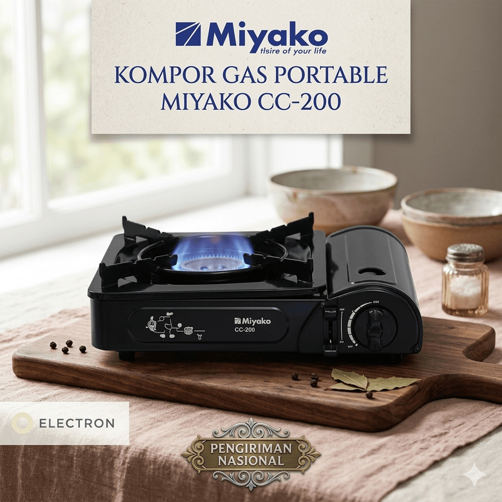 MIYAKO KOMPOR PORTABLE CC 200