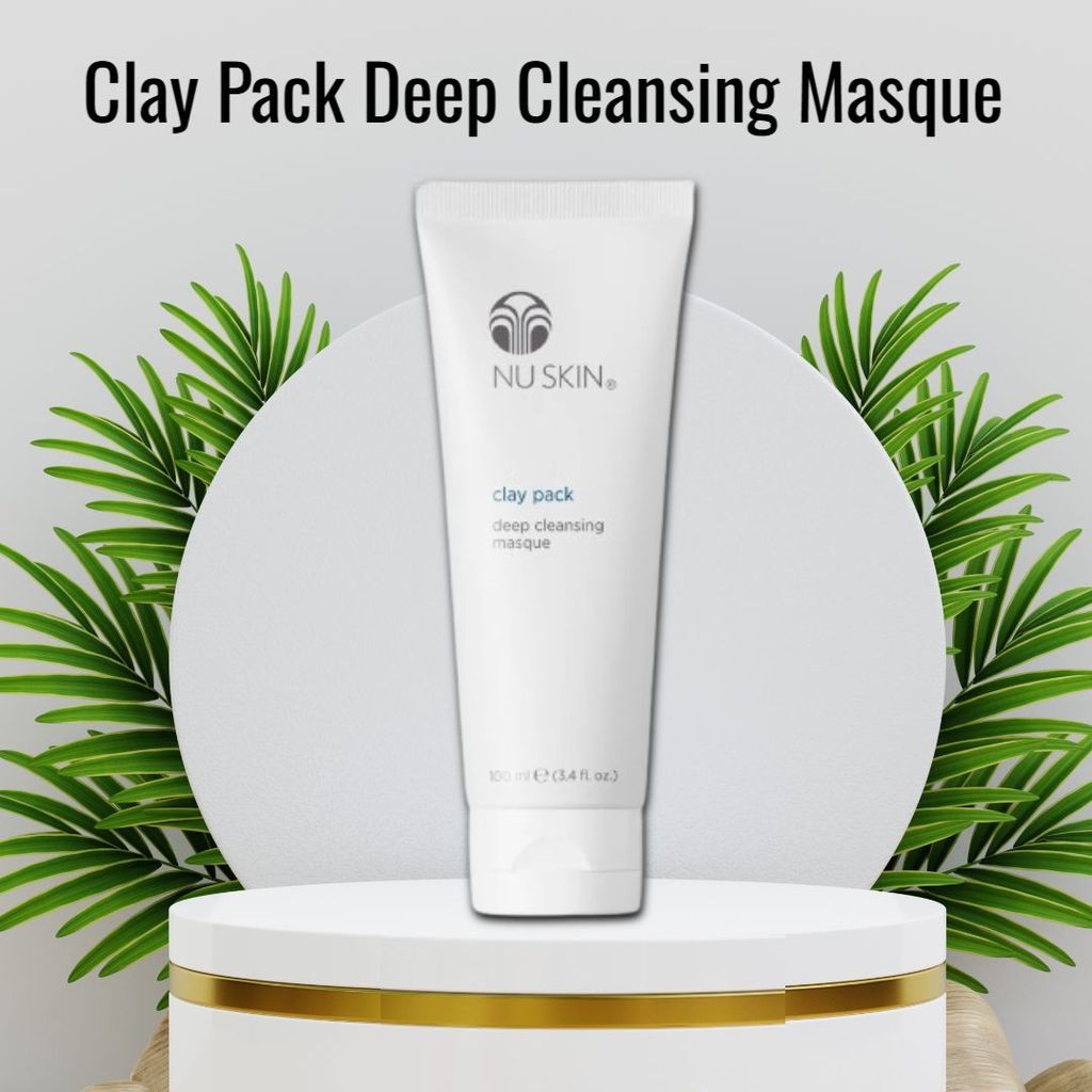 [ QIANNA SKIN MART  ] Clay Pack Nu Skin 100ml – Deep Cleansing Masque Masker Wajah ORIGINAL 100%
