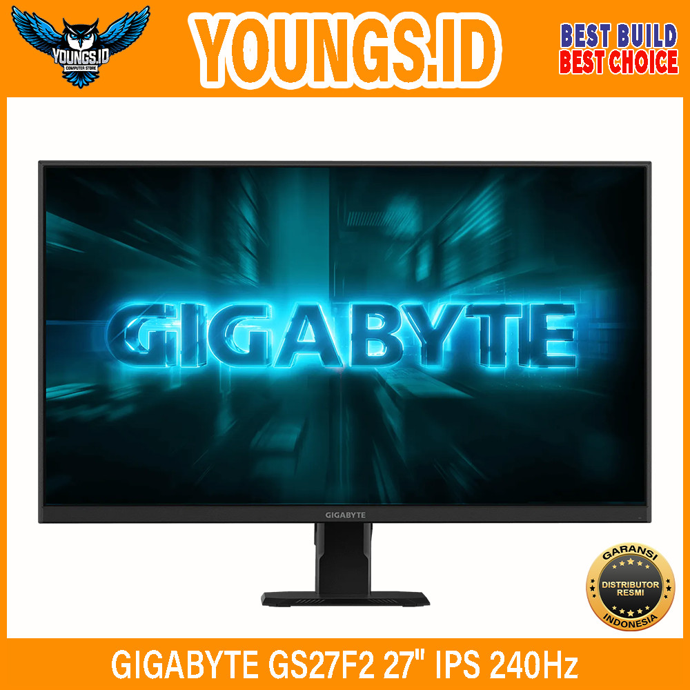 LED GIGABYTE GS27F2 27" IPS 240Hz Gaming Monitor