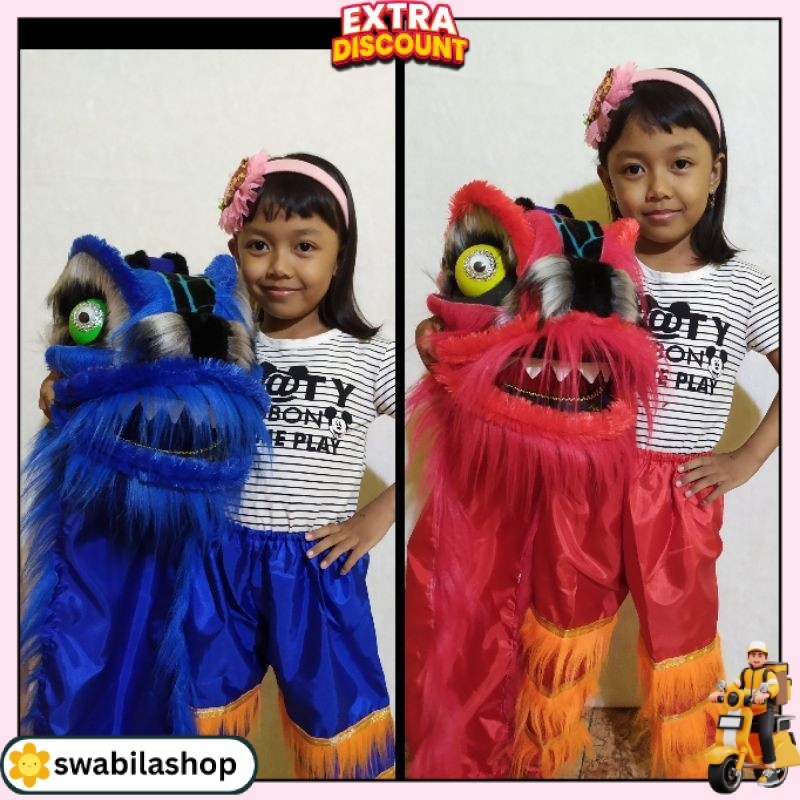 NEW Barongsai anak nyala-mainan barongsai anak nyala-mainan murah barongsai anak terlaris SWB