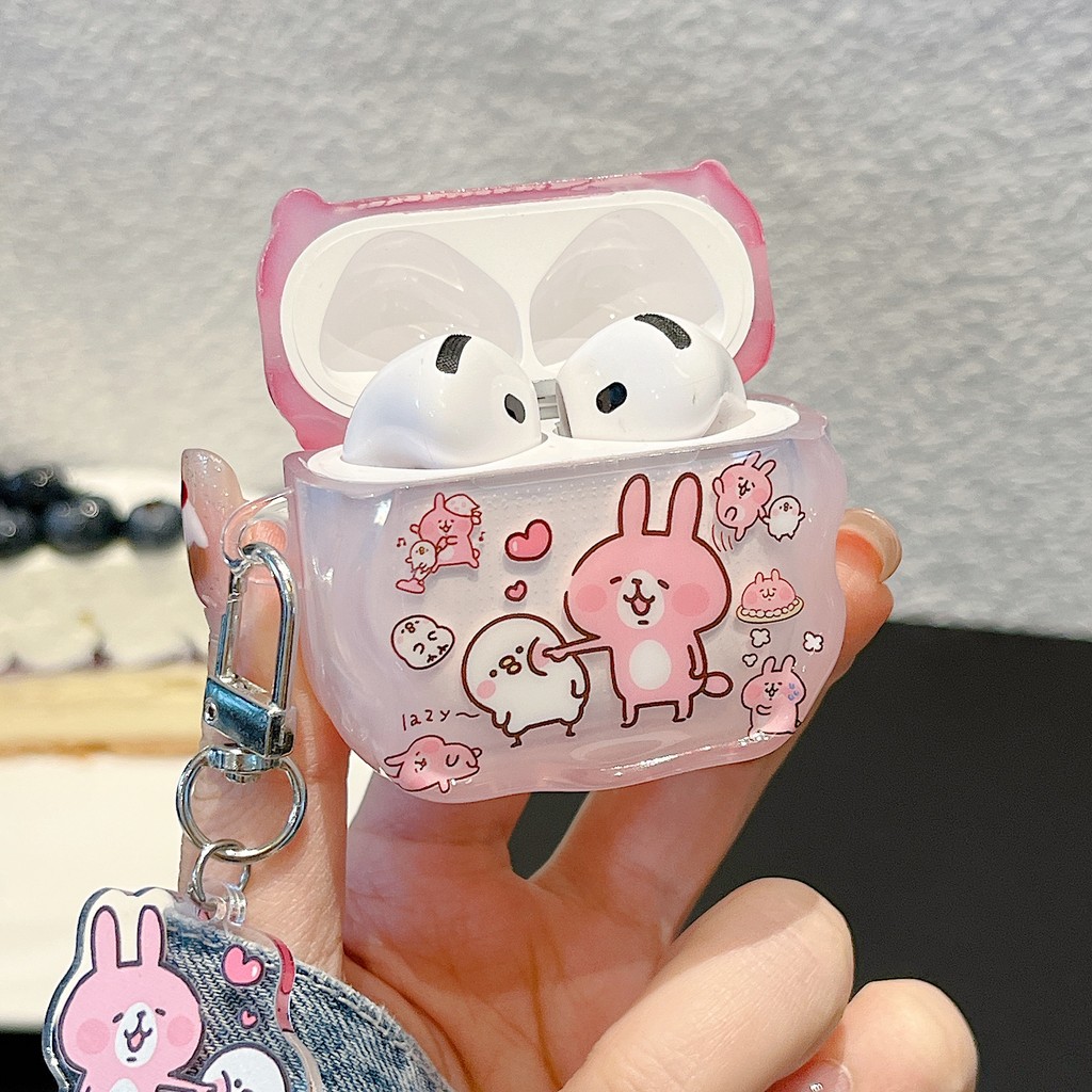 Cute cartoon Kanahera airpods4 protective cover airpod3 Apple pro headset soft shell second generati