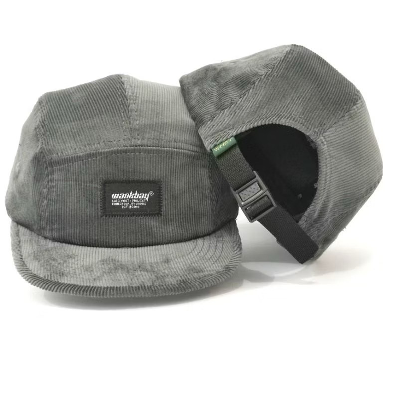 Topi 5 panel distro topi Five panel visor pendek wankbay original