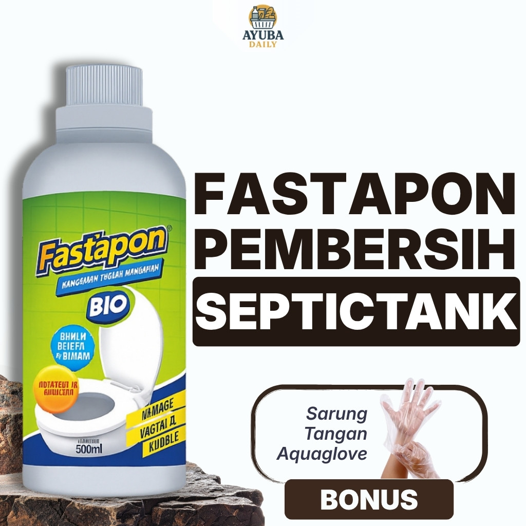 Fastapon Cairan Anti Mampet Saluran Air Mampet Anti Sumbat wc Ampuh