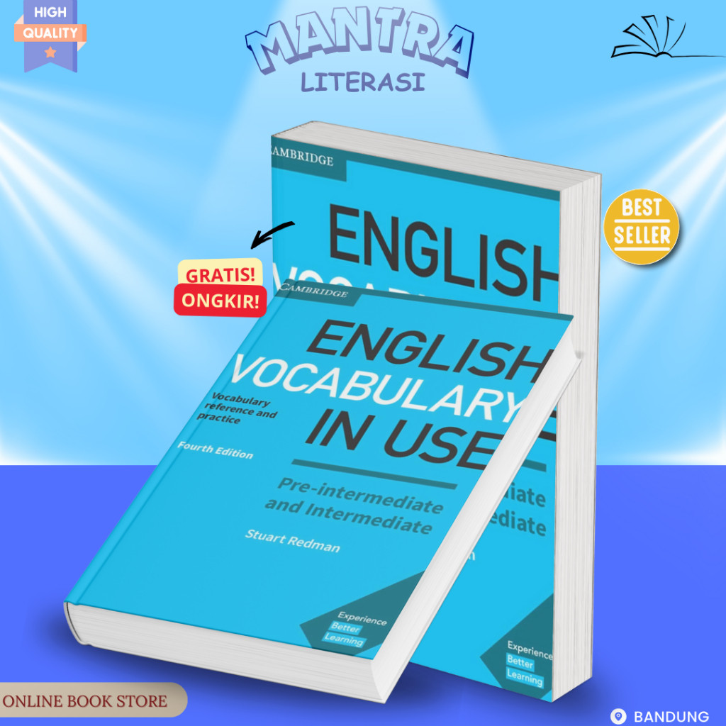 Buku Bahasa Inggris English Vocabulary in Use: Pre-intermediate and Intermediate