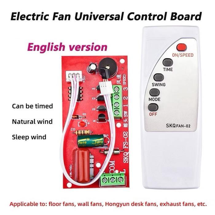 Promo  Modul Kipas Angin Remot / PCB Modul Kipas Remot Control Cocok Untuk Semua Merk Kipas Angin