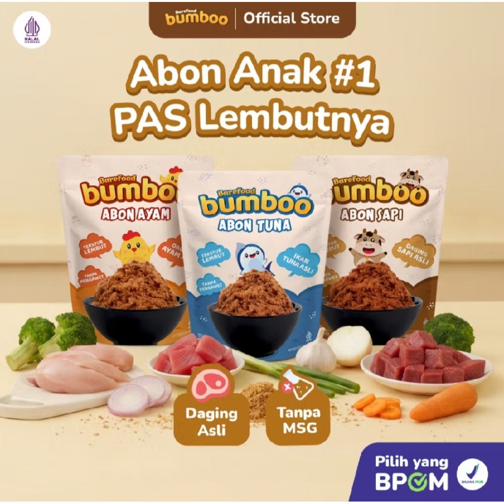 BUMBOO ABON | ABON MPASI | ABON BAYI | BUMBOO MPASI