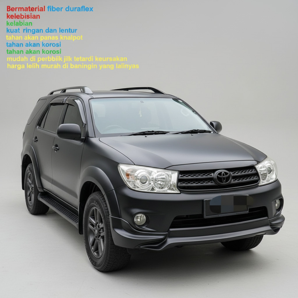 BODYKIT FORTUNER  2006 2007 2008 2009 2010 2011 BODYKIT TOYOTA FORTUNER