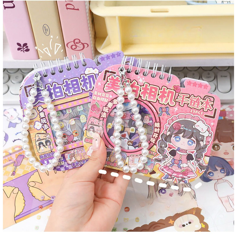 Photo Taking Series 3D Costumes Sticker Book Buku Stiker 3D Dress Up Dekorasi DIY Aesthetic
