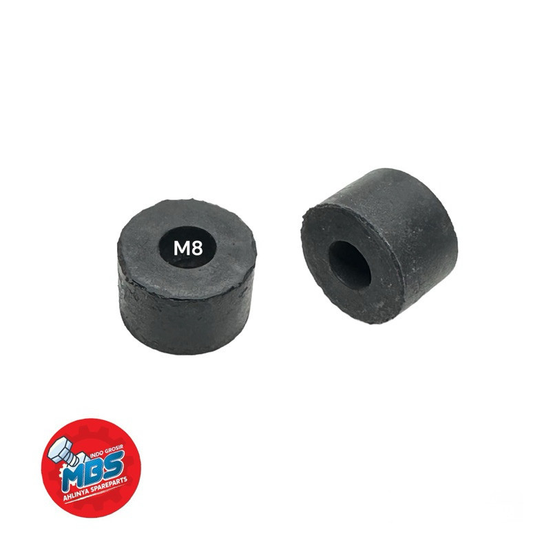 EMAK Monting Karet Rubber C Karet Monting M8 Untuk Baut 12 Ring Tebal Original KARET Kenalpot