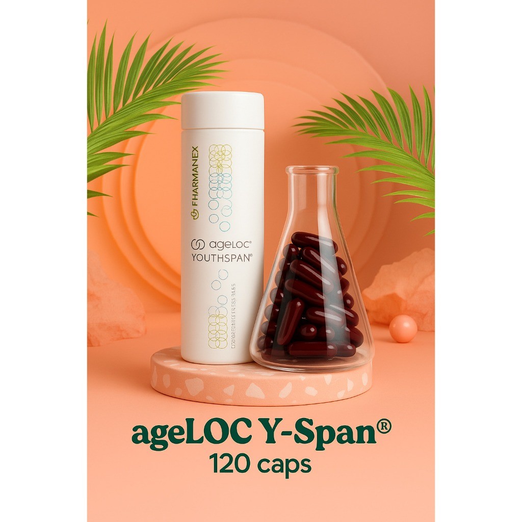[ GLOW MART ] ageLOCC® Pharmanexxx NUS Skin Y-Span® - 120 cap - YSpann Y Span Youth Span Suplement K