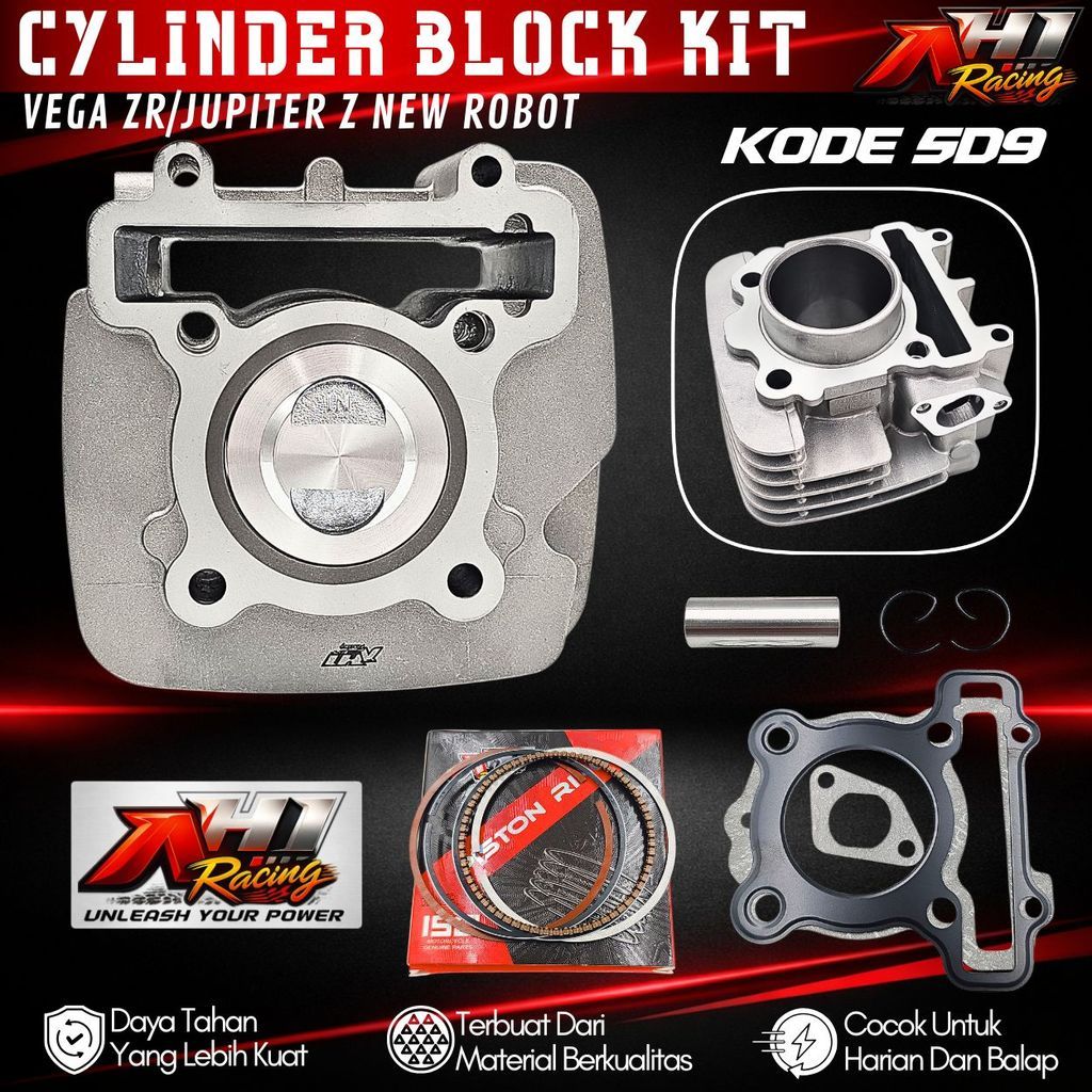 Cylinder Blok Seher Boring Bore Up Vega ZR Jupiter Z New Robot Vega RR 55 58,5 Mm 5D9 AH1 Racing
