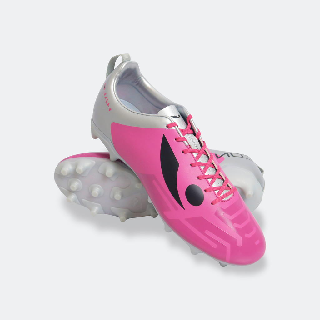 Concave Sepatu Bola Halo Academy AG Pink Silver