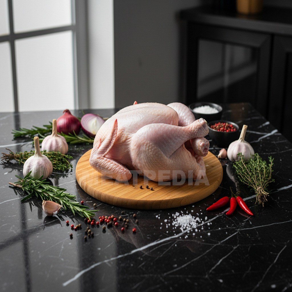 Ayam Karkas whole Frozen 1100gr / Ayam Karkas Utuh 1.1 kg
