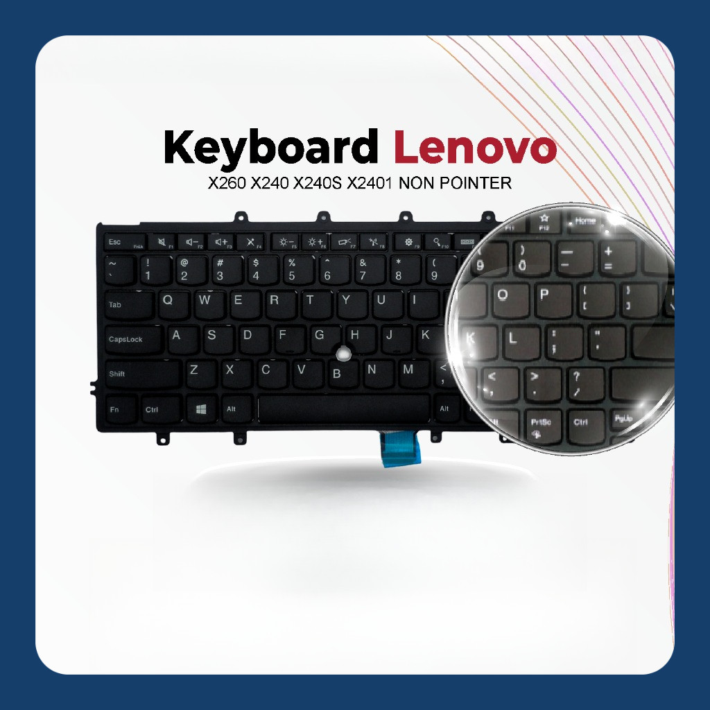 Original Keyboard Laptop Lenovo X260 X240 X240S X2401 Non Pointer