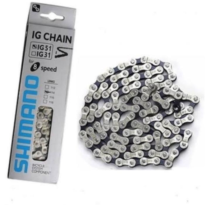 Ready Rantai Sepeda Shimano 9 Speed Rantai Sepeda Shimano 8 Speed Rantai Sepeda 10 Speed - HG73 9S H