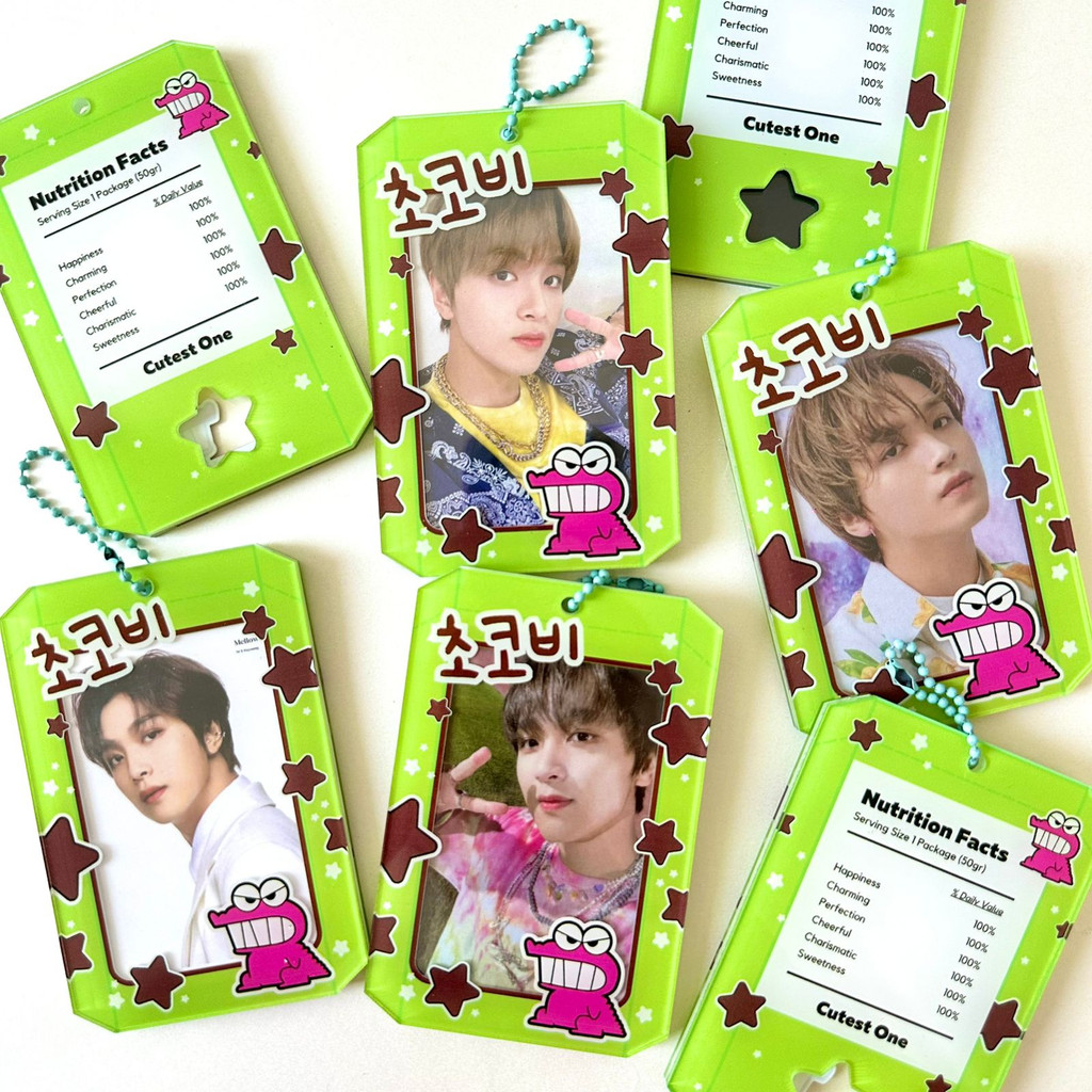 Terbaru [READY STOCK] PHOTOCARD HOLDER HAECHAN CHOCOBI NCT