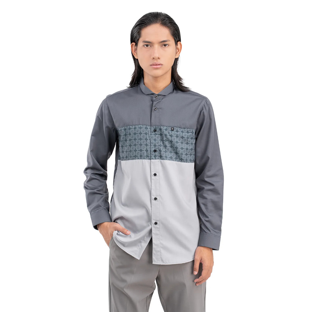 Fadkhera Hamka Baju Kemeja Koko Modern Fadkhera