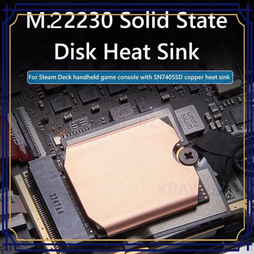 Heatsink SSD M.2 2230 NVMe Console Game Copper Cooler IT974