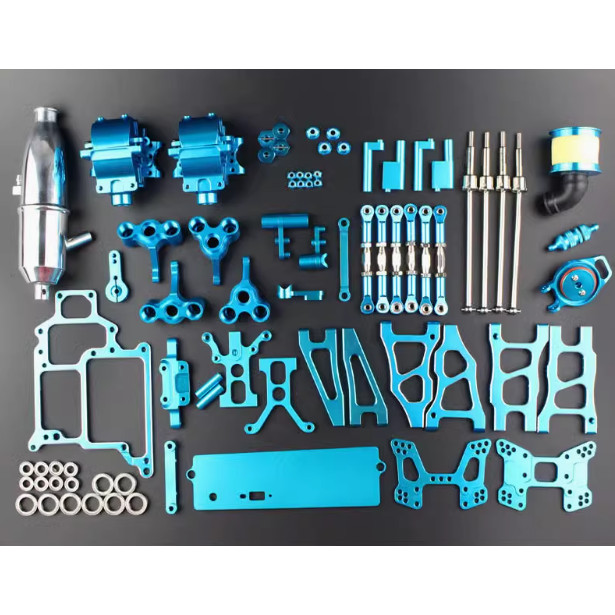 RC Aluminum Alloy Upgrade Parts kits Set For 1/10 HSP 94166 Nitro Buggy Car Upgrade Parts