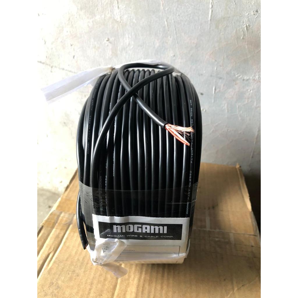 KABEL MICROPHONE MOGAMI W-2552 MICROPHONE CABLE MOGAMI J 255200 100 METER ( 1 ROLL )
