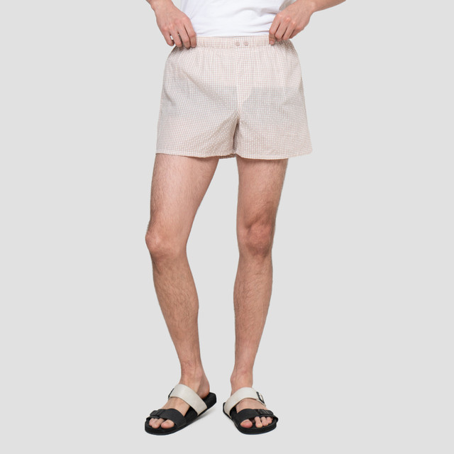 Cole Micro Checks Boxer Pria 122539549