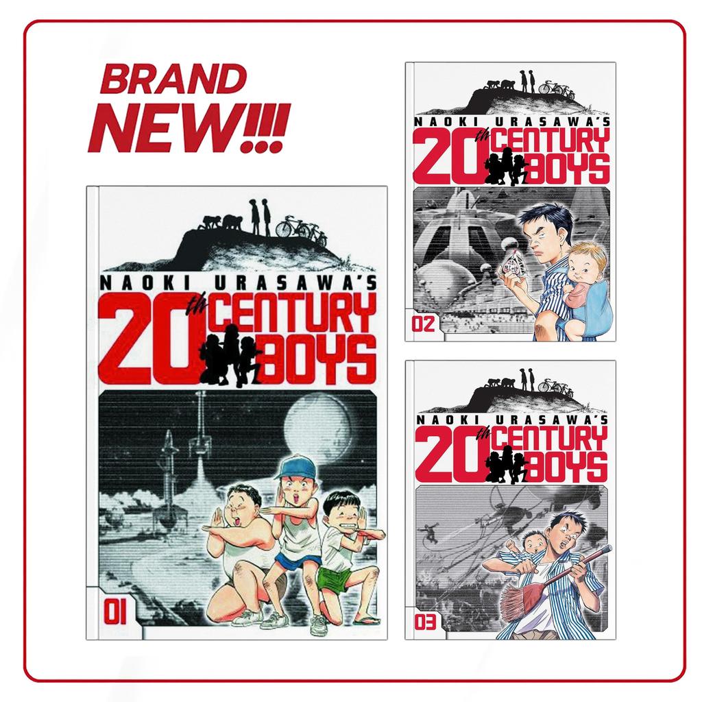 20th Century Boys, Vol. 1-22 ( Komik Manga ) by Naoki Urasawa (English/Indonesia)
