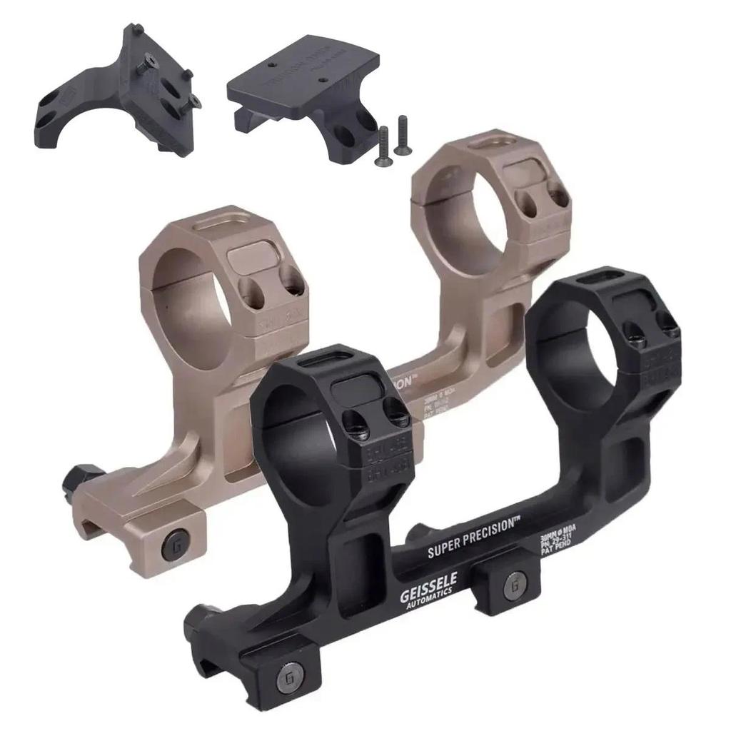 GEISSELE Tactical AR15 AK47 AK74 Scope Mount Optical Sight Mount RM Offset Shot Rings Scope For 11mm