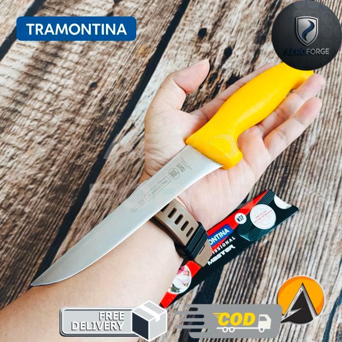 Pisau Boning Knife Seset Daging Tramontina Brazil 5" Orginal 24602/055 - Tanpa sarung