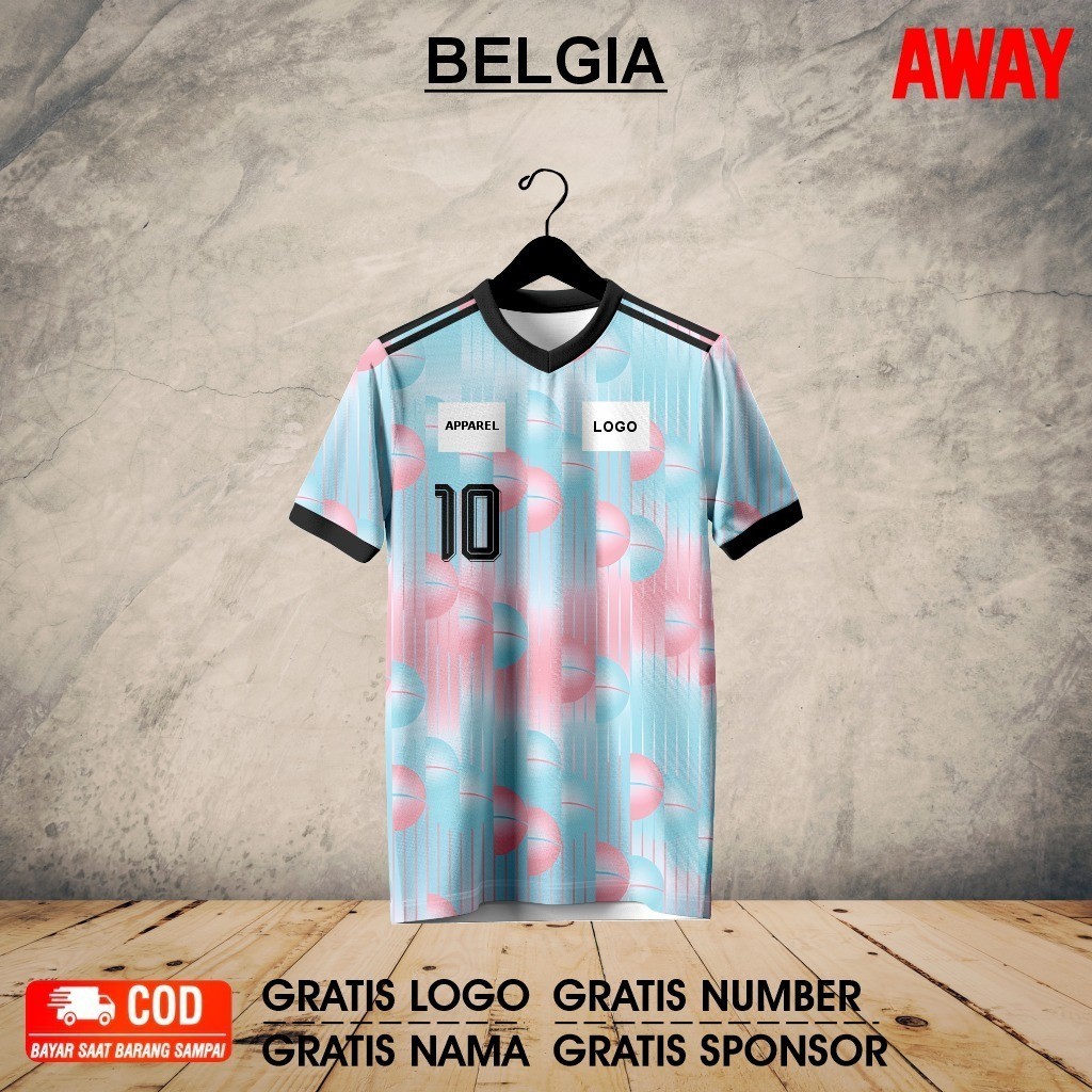 ARENA JERSEY BELGIA 2026 – CUSTOM NAMA GRATIS | SIAP COD & READY STOCK