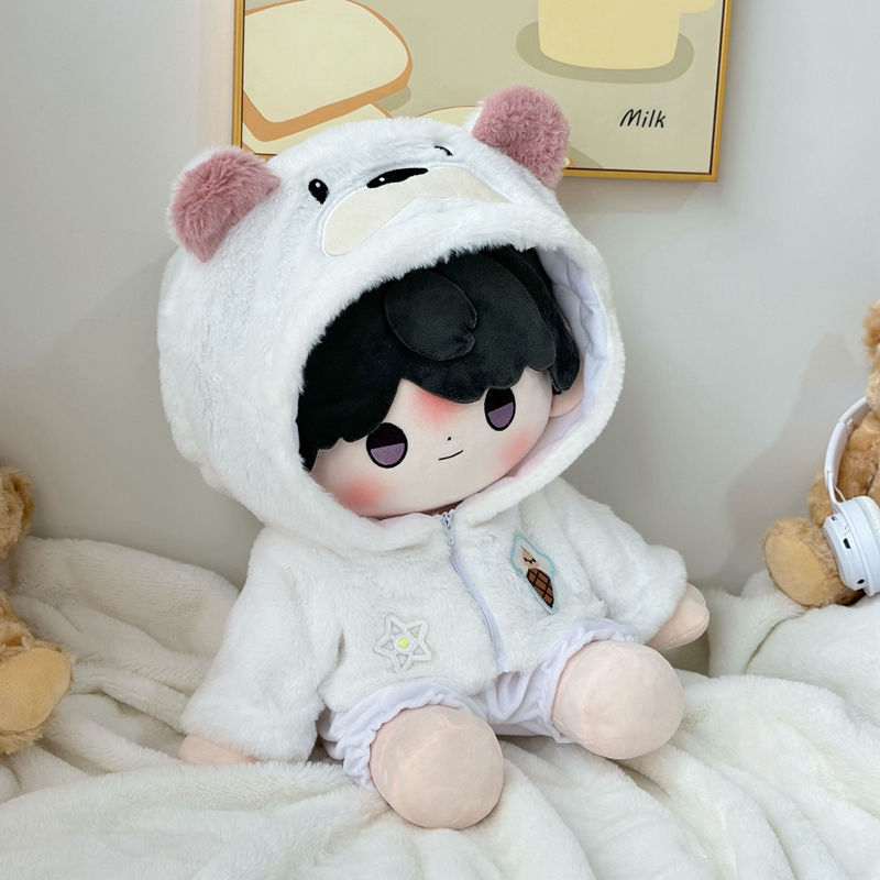 40cm Doll Clothes Sitting posture Cotton Doll Plush Hooe 40cm Doll Replacement Clothes