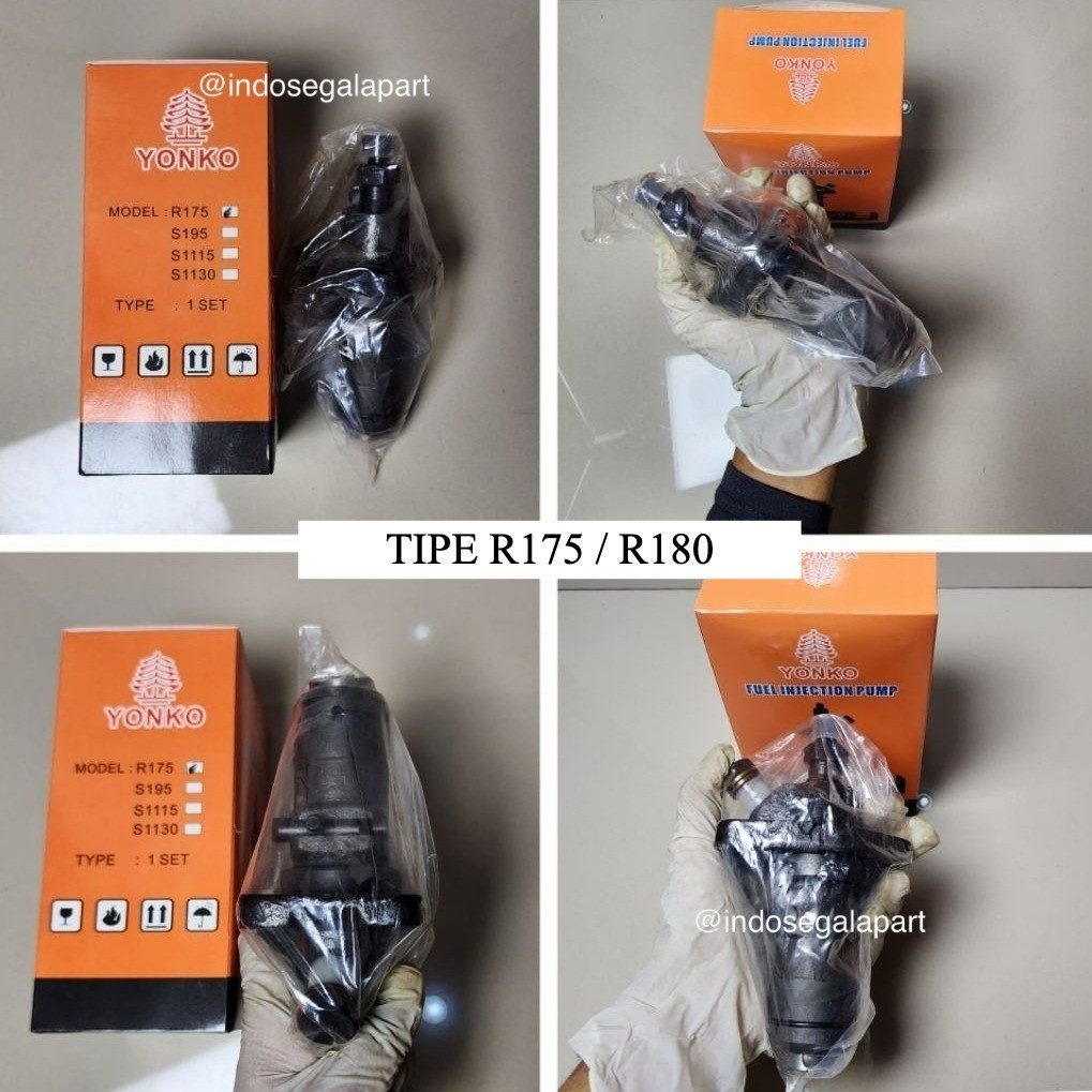 Fuel Pump Assy Pompa Minyak Mesin Solar Diesel R175 R180 Bospom Mesin Dongfeng 6PK 7PK 8PK