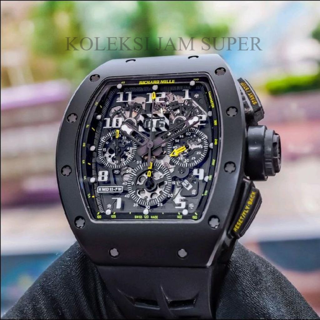 JAM TANGAN RM 11 YELLOW FLASH LIMITED EDITION 40MM