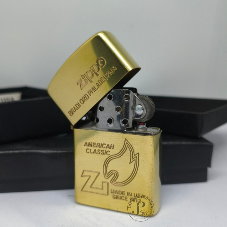 korek api zippo denting dua bunyi nyaring koleksi vintage untuk hadiah korek jadul