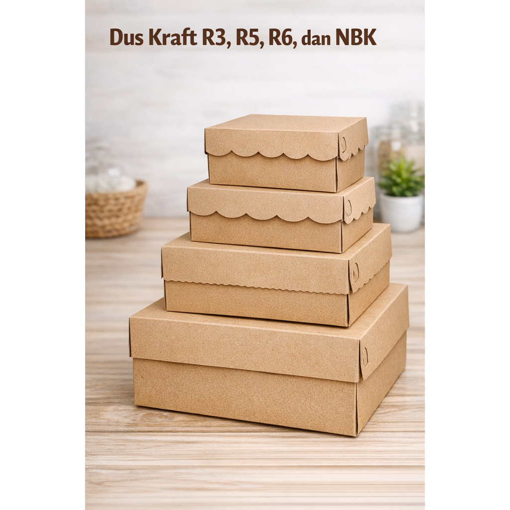 Dus Makanan Snack R3 R5 R6 dan NBK Kraft