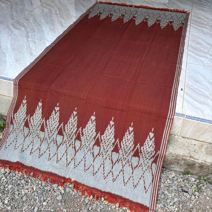 KAIN TENUN BLANKET PREMIUM - KAIN TENUN ETHNIC COKLAT - Coklat