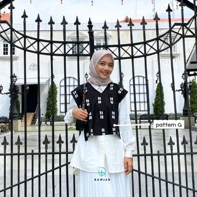 RISAOSHOP Vest Batik Premium by  Hijab