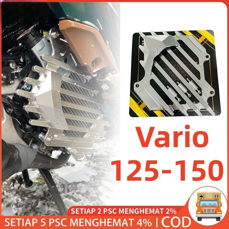 COD Fastbikes Cover Radiator Vario 125/150 - Pelindung Radiator Motor Anti Debu & Air
