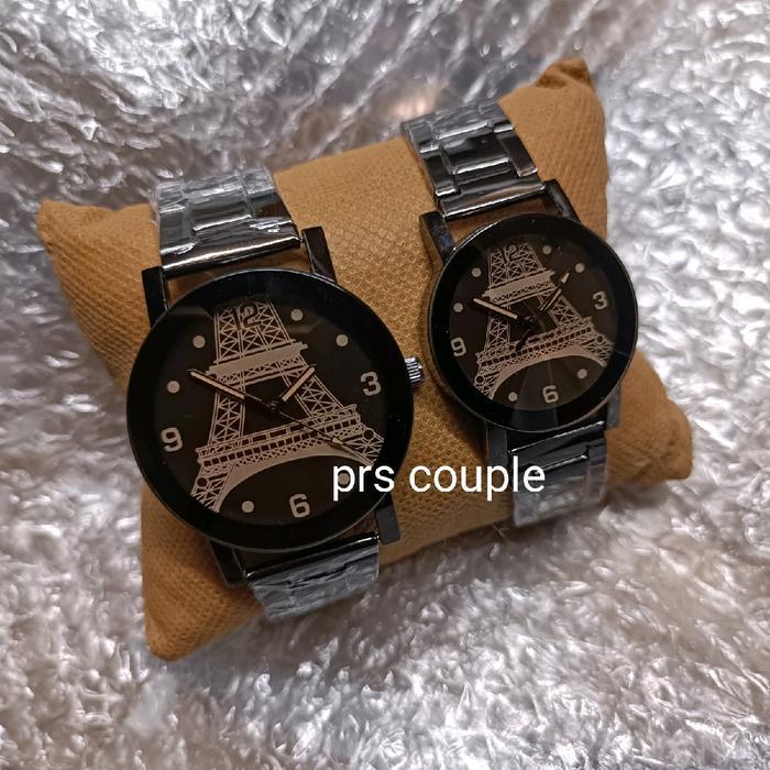 jam pria wanita pasangan couple murmer jam tangan mce - prs couple