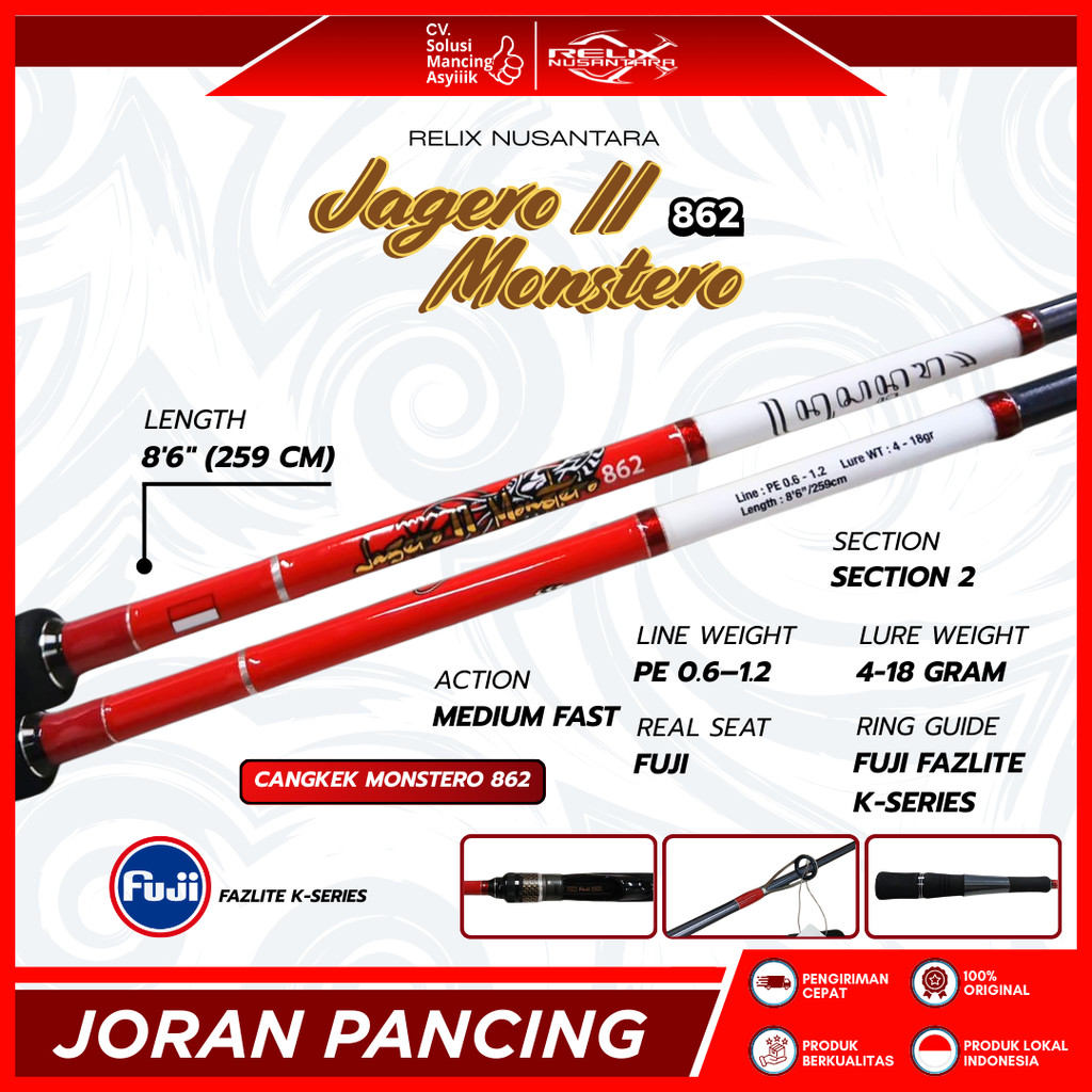 JORAN RELIX NUSANTARA JAGERO MONSTERO 862