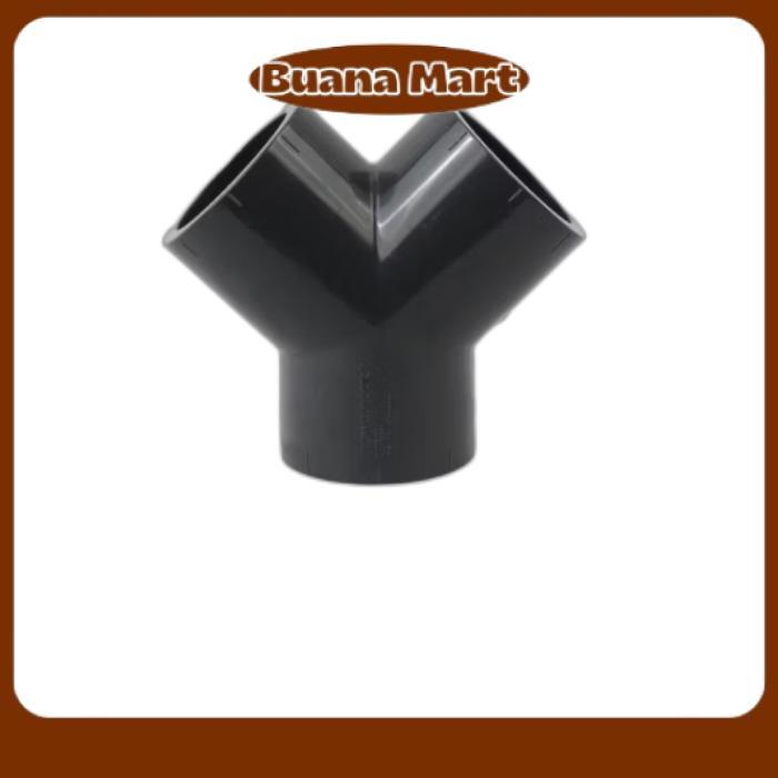 [ BM01 ] Sambungan Pipa Y 1 Inchi Pvc Aw Jis Pipa Quality