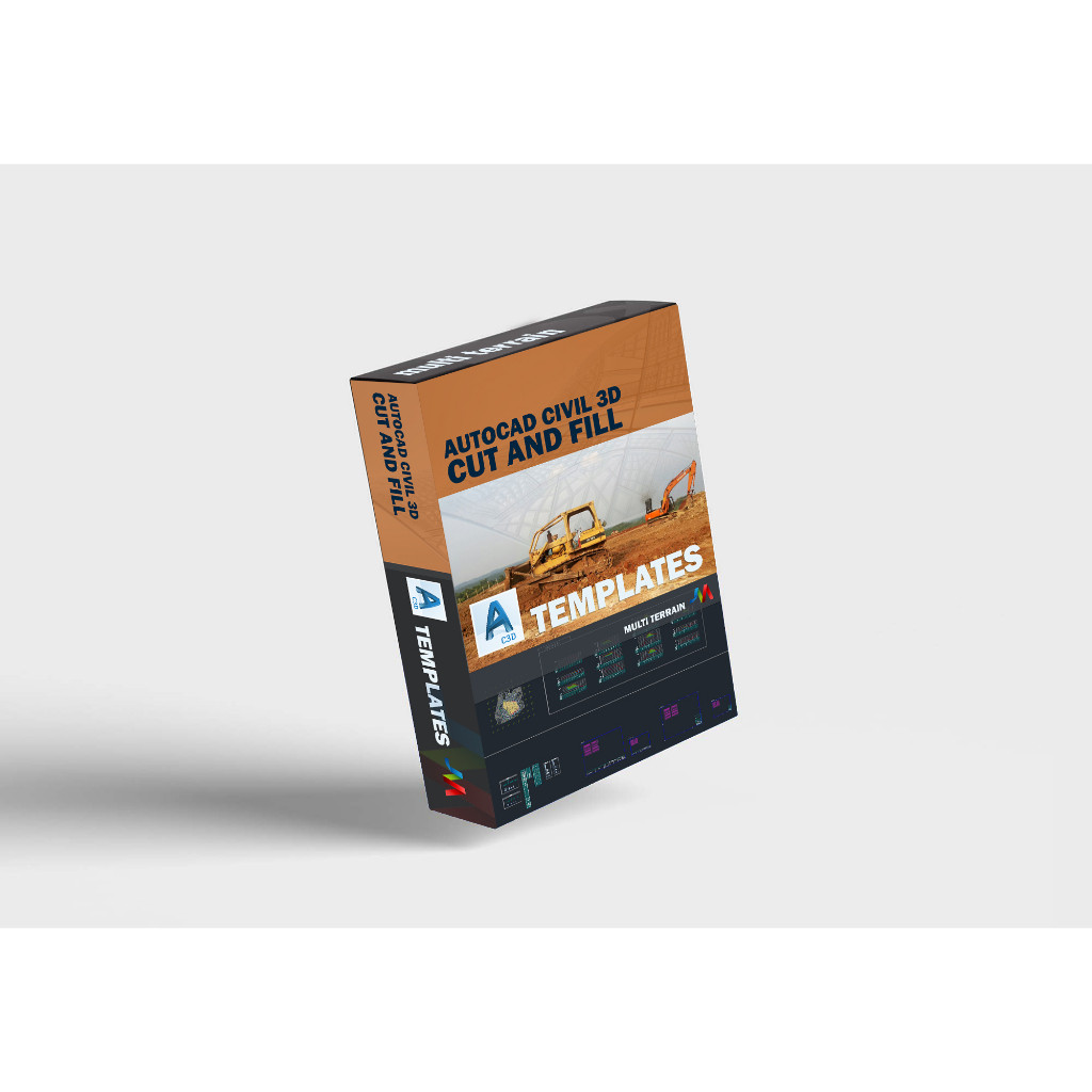Templates Autocad Civil 3d Cut and Fill