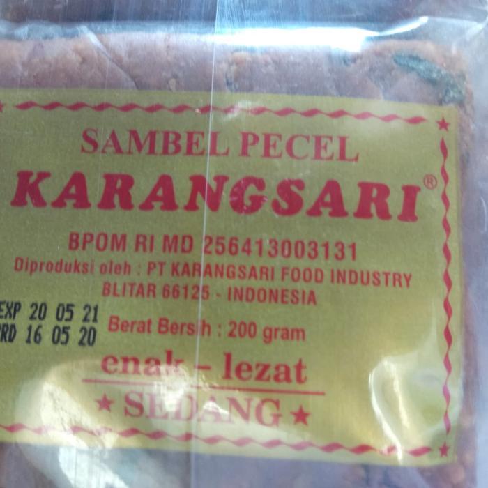Karangsari bumbu pecel - Sedang