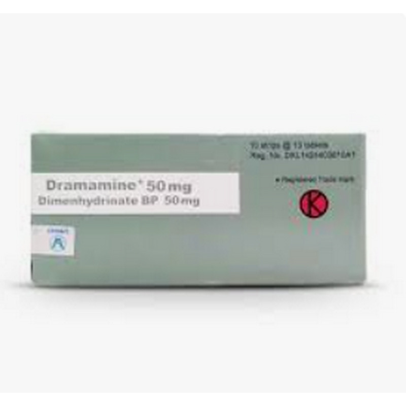 DRAMAMINE 1 STRIP @ 10 TABLET