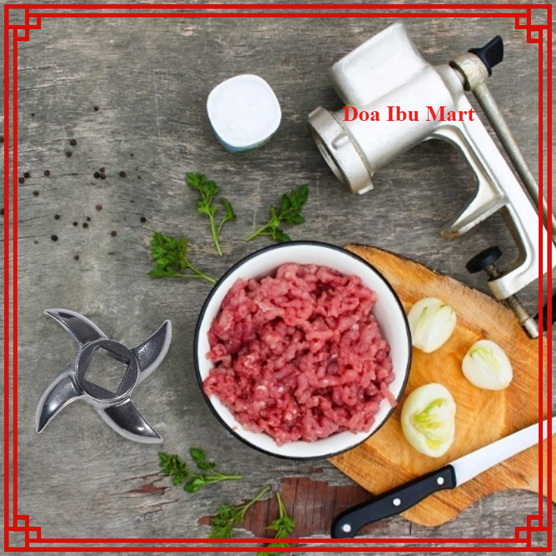 Pisau Giling Daging No 8/12 Stainless Steel Pisau Giling Daging