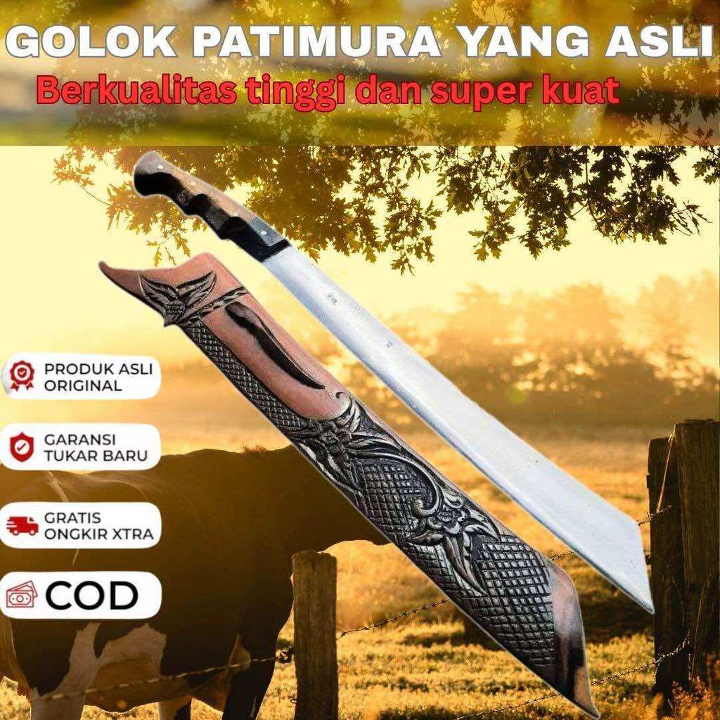 Golok Patimura Yang Asli > Golok Perkakas Multifungsi Alat Berkebun Ekonomis
