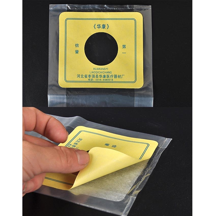 50Pcs Colostomy Bag / Kantong Kolostomi 6cm Ostomy Bag Stoma Cut To Fit One-Piece System Disposable 