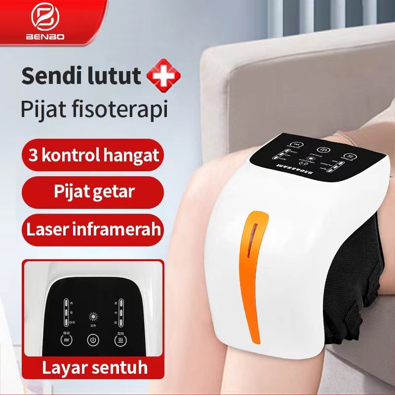 WS - BENBO alat pijat lutut / alat fisioterapi inframerah /alat mijat lutut / bantalan lutut multi f