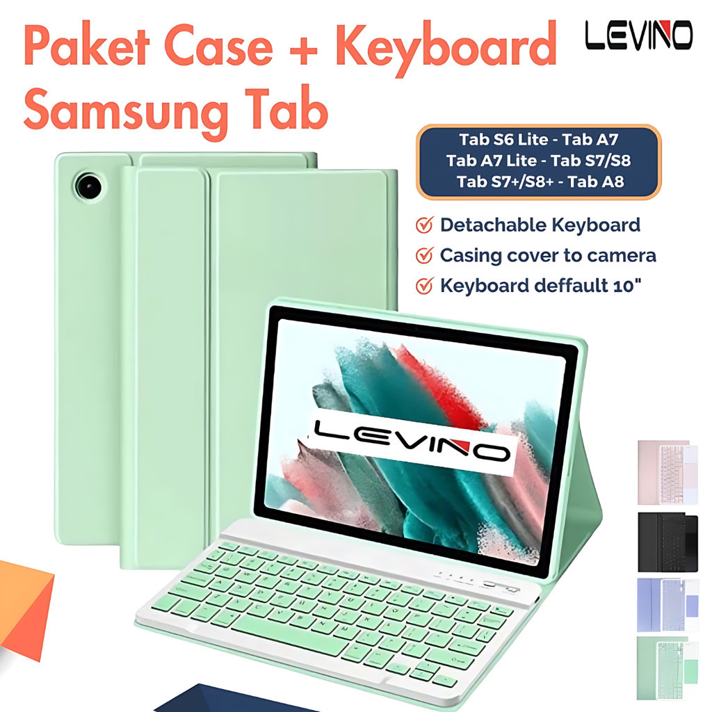 Magnetic Case Keyboard Wireless Magic Keyboard For Samsung Tab A9 A9 Plus S6 Lite A7 A7lite A8 S7 S8
